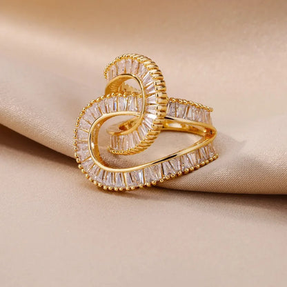 Trend Zircon Ring Wedding & Aesthetic Jewelry for Women