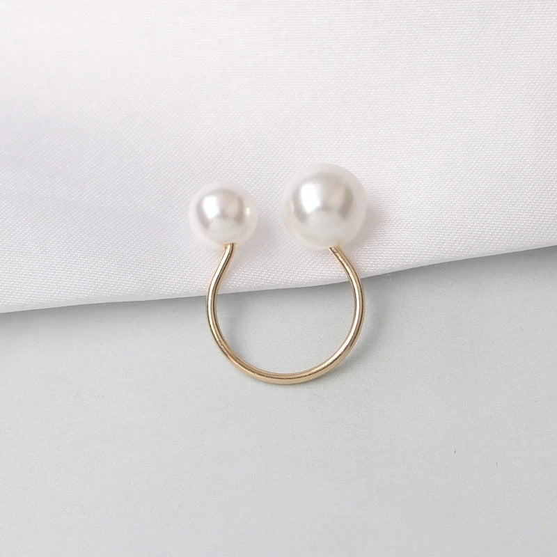 G293 Adjustable Pearl Ring Women’s Wedding & Fashion Jewelry