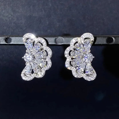 European American Water Drop Earrings Women Elegant Jewelry