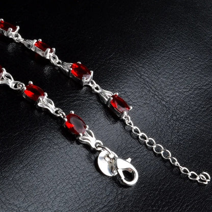 Fashion Charm Bracelet&Bangle for Women Plata 925 Stterling Sliver Heart Wedding&Birthday Vintage Jewelry Girls Gift