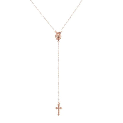 SUMENG 2025 New Fashion Vintage Christian Cross Bohemia Religious Rosary Pendant Necklace For Women Charm Jewelry Gifts