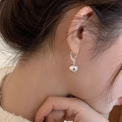 Minimalist Ball Drop Earrings Women Classic Elegant Party Jewelry