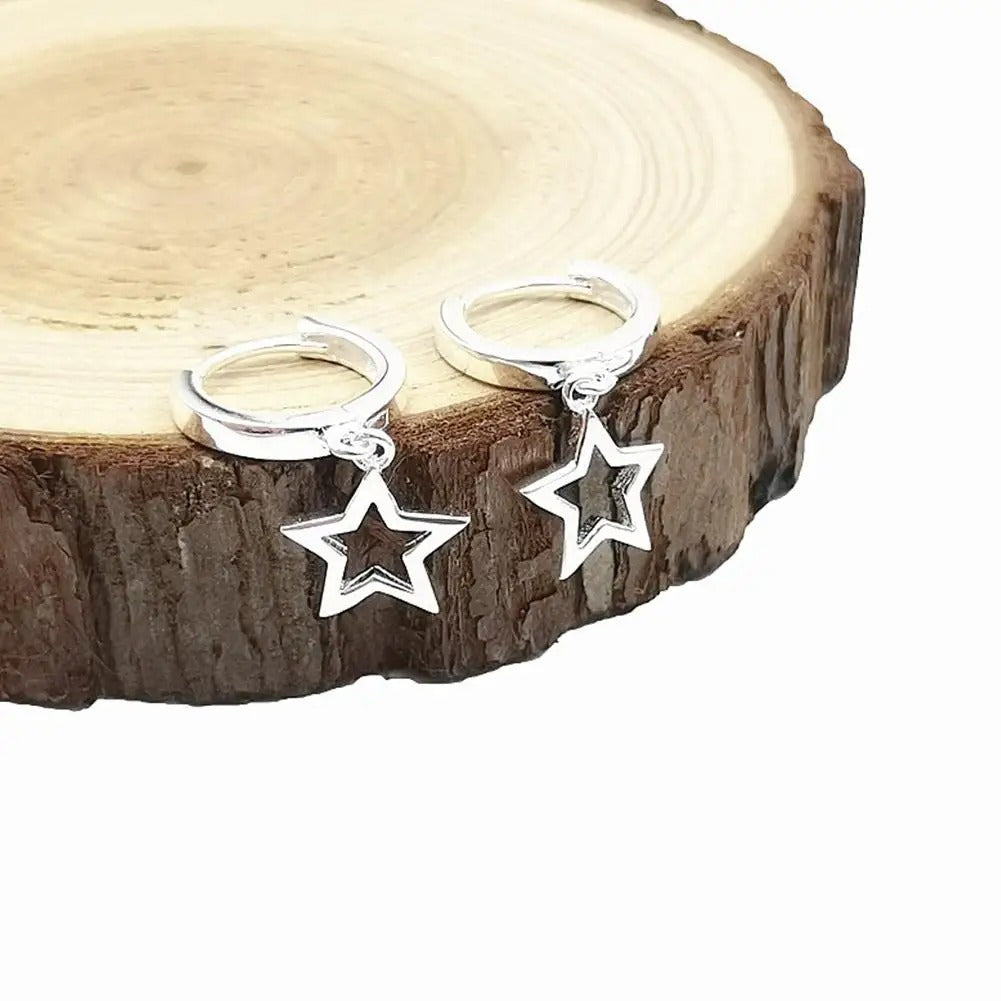 New Creative Mini Star Earrings Fashion Tremella Earrings Gifts For Women Gift Holiday Jewelry Cute Mini Little Star Earrings