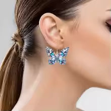 Women’s New Arrival Butterfly Earrings Acrylic Glamorous Gifts