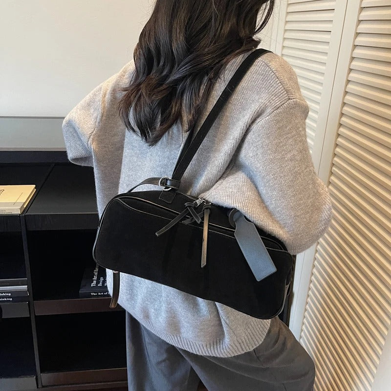 LEFTSIDE Women’s PU Leather Small Shoulder Tote Bag