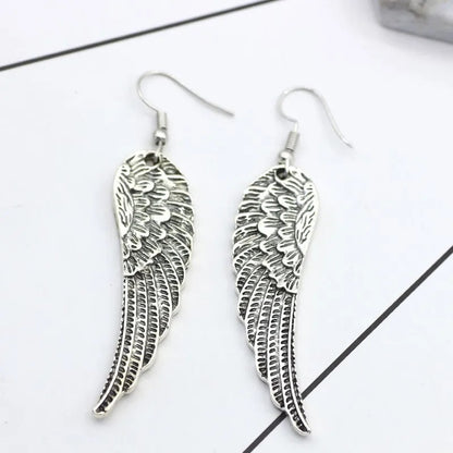 Women’s Angel Wings Dangle Earrings Vintage Fashion Party Jewelry