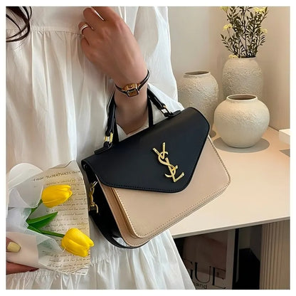 Designer Color-Matched Crossbody Handbag for Women