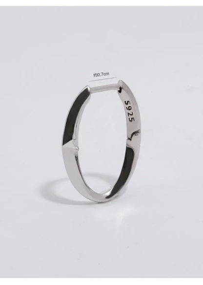New 925 Sterling Silver Star Earrings Female Charm Jewelry Gift hoop earrings for women