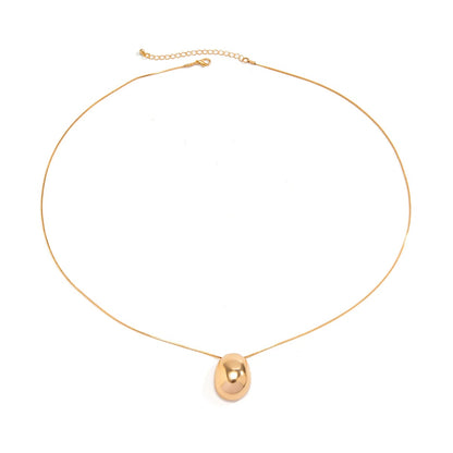 Sexy Goth  Necklace Glossy Water Pendant  for Women Y2K Aesthetic Jewelry