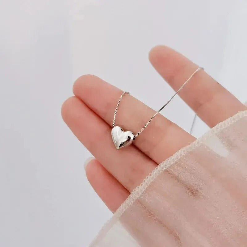 Cute Forever Love Heart Necklace Women Jewelry Gift