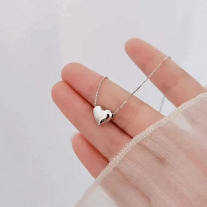 Cute Forever Love Heart Necklace Women Jewelry Gift