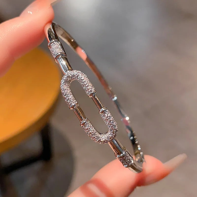 European American Simple Geometric Bracelet Temperament Fashion All-match Bracelet Women's Jewelry