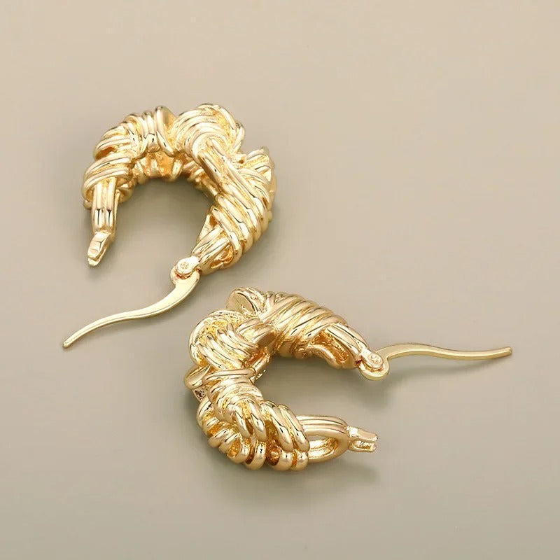 Metallic Fashion Ear Buckles Stylish Trendy Instagram Jewelry Accessories