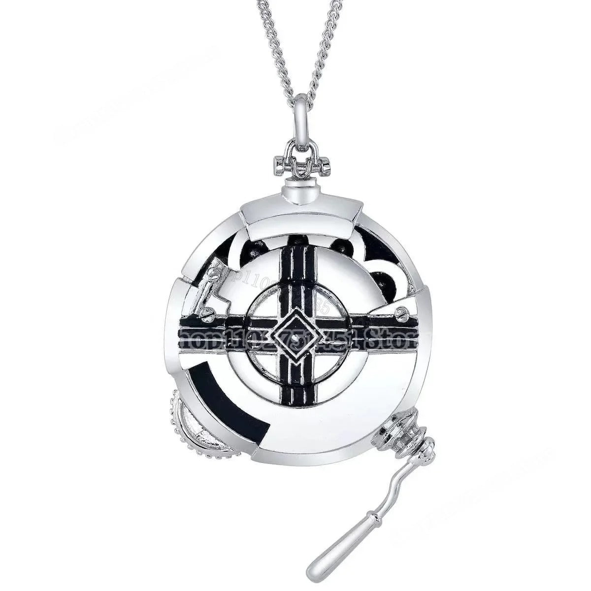 Arcane Ekko‘s Watch Shape Necklace New Cartoon Anime Movie Arcane 2 Jinx Pendants Fashion Game Jewelry Charms Accessories Gift