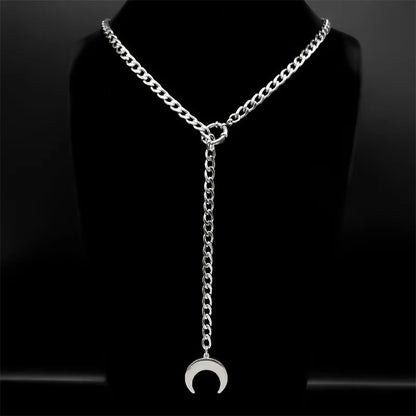 Gold Plated Hollow Mesh Choker Women’s Stainless Steel Waterproof Necklace