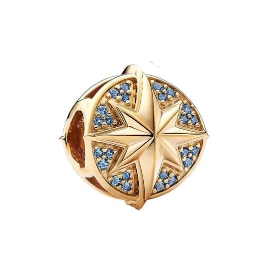 925 Sterling Silver Wizard World Charm Beads Fit 3mm Bracelets Pendant DIY Jewelry Making Gift for Women