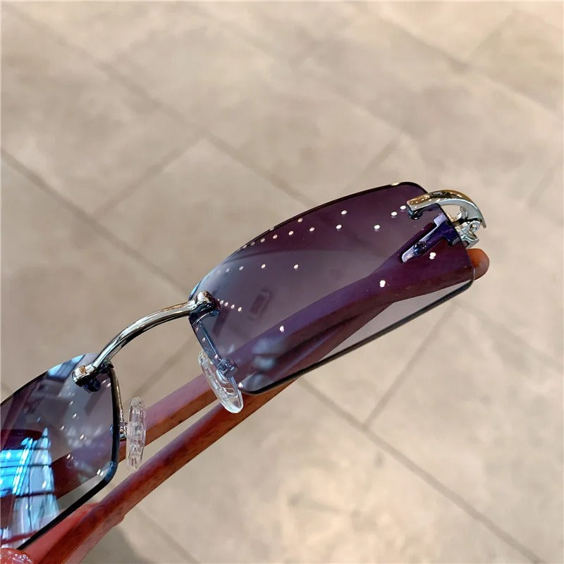Luxury Wooden Sunglasses for Women Fashion Retro Sun Glasses