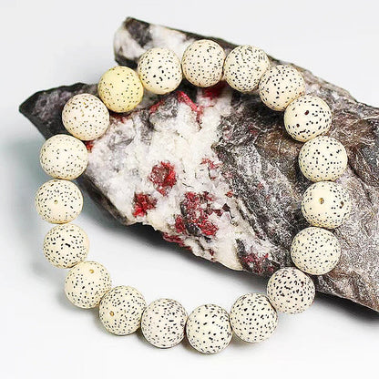 Natural Wood Star & Moon Bodhi Bead Bracelet Meditation Jewelry