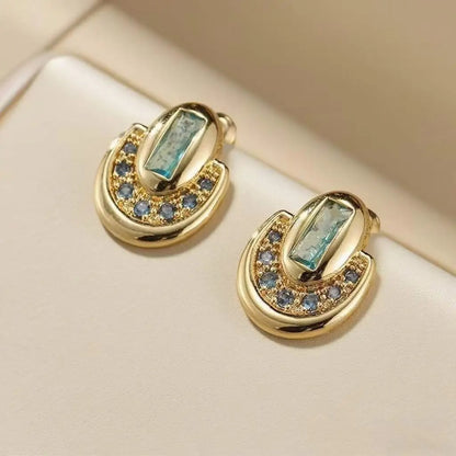 Stylish Light Luxury Earrings Women 925 Sterling Silver Needle