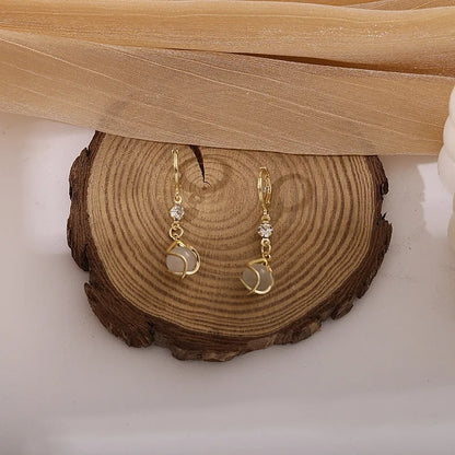 New Korean Acrylic Twisted Drop Earrings for Women