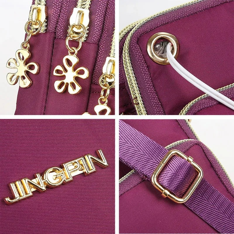 New Women's Mini Shoulder Bag, Cell Phone Bag, Fashionable Money Bag for Mom