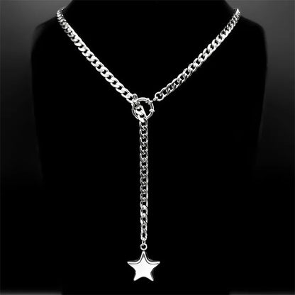 Gold Plated Hollow Mesh Choker Women’s Stainless Steel Waterproof Necklace