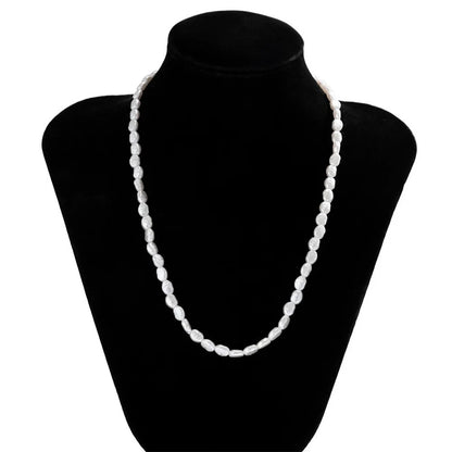 Baroque Alien Pearl Necklace Men's And woman Trendy and High end Necklace Collar Chain Accessories