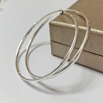 New 18K Gold Plated Hoop Earrings For Women Fashion Earring