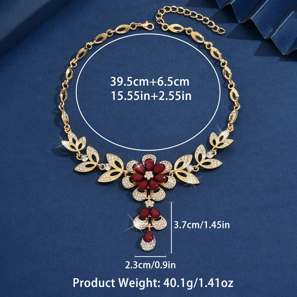 1PC Women's Fashion Flower Design Necklace Jewelry Suitable for Date, Party, Festival Gifts