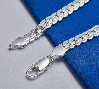 925 Sterling Silver & Gold Chain Bracelet for Men & Women