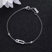 New Zircon Clasp Adjustable Bracelet For Women Summer Fashion Simple Commuting Bracelet For Girls Party Jewelry Gift