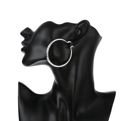Fine Sterling Silver Hoop Earrings for Women Wedding Holiday Gifts