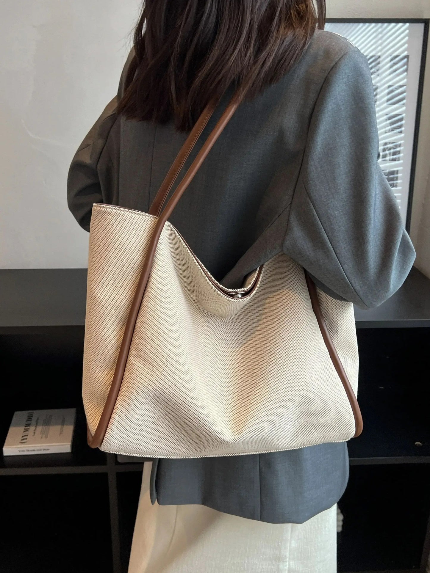 Large Capacity Shoulder Tote Bag for Women