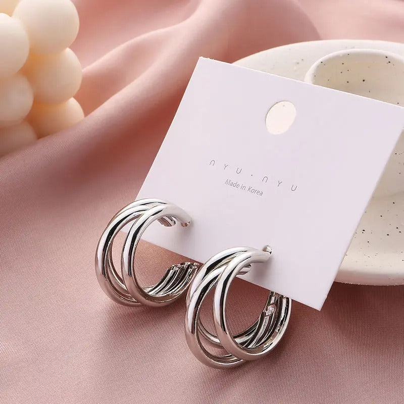 Hot Statement Vintage Clip on Earrings Without Piercing for Women Fashion Earrings Party Gift Jewelry