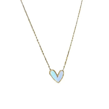 New Fashion Y2K Star Zircon Pendant Necklace for Women Luxury Sweet Cool Girl Punk Heart Clavicle Chain Jewelry Party Gift