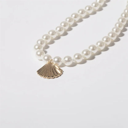 Bohemian Shell Necklace Women Cowrie Charm Beach Boho Jewelry