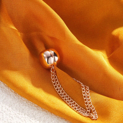 Exquisite Chain Brooch Buckle Magnetic Clothing Clips Nail free Clothes Scarf Trouser Legs Cuff Buckle Buttons Sewing Supply