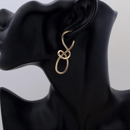 Personalized Irregular Geometry Drop Earrings Women Fashion Jewelry