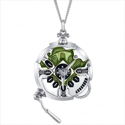 Arcane Ekko‘s Watch Shape Necklace New Cartoon Anime Movie Arcane 2 Jinx Pendants Fashion Game Jewelry Charms Accessories Gift