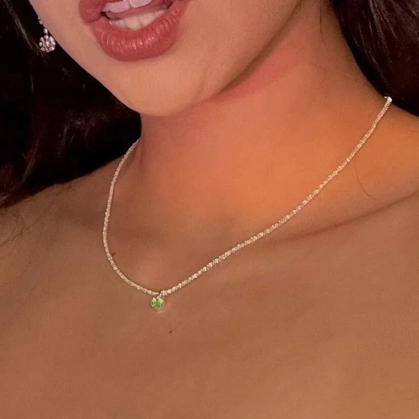 Women’s Silver Chain Necklace Party & Wedding Jewelry