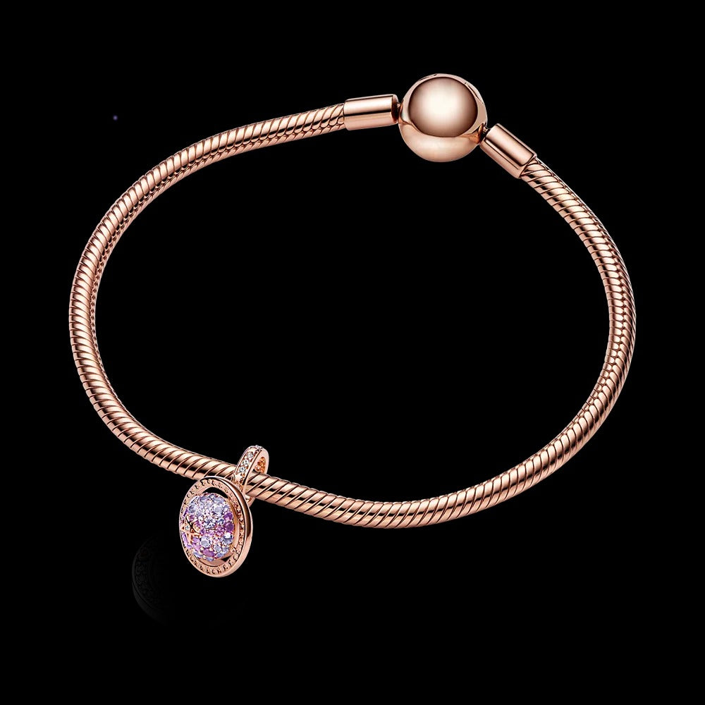 Love Fashion Charm Pendant – Saturn, Heart, Shell Design Fit Original 3mm Serpentbone Chain DIY Women’s Jewelry Gift