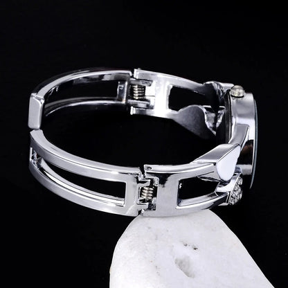heart shaped bracelet watch women watches luxury rhinestone women's watches ladies watch steel clock zegarek damski reloj mujer