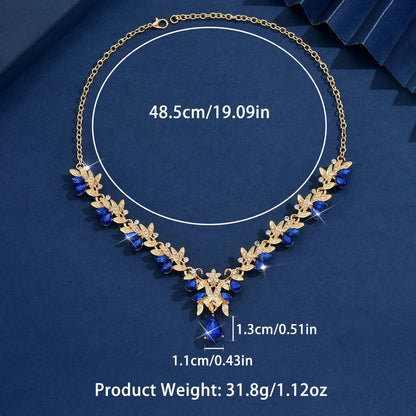 1PC Women's Fashion Geometric Water Drop Pendant Necklace Jewelry Suitable for Date, Party, Festival gift