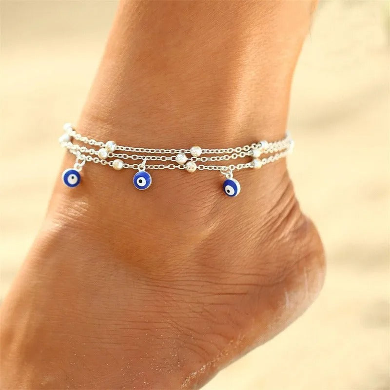 Women’s Summer Anklet Elephant Metal Chain Foot Bracelet