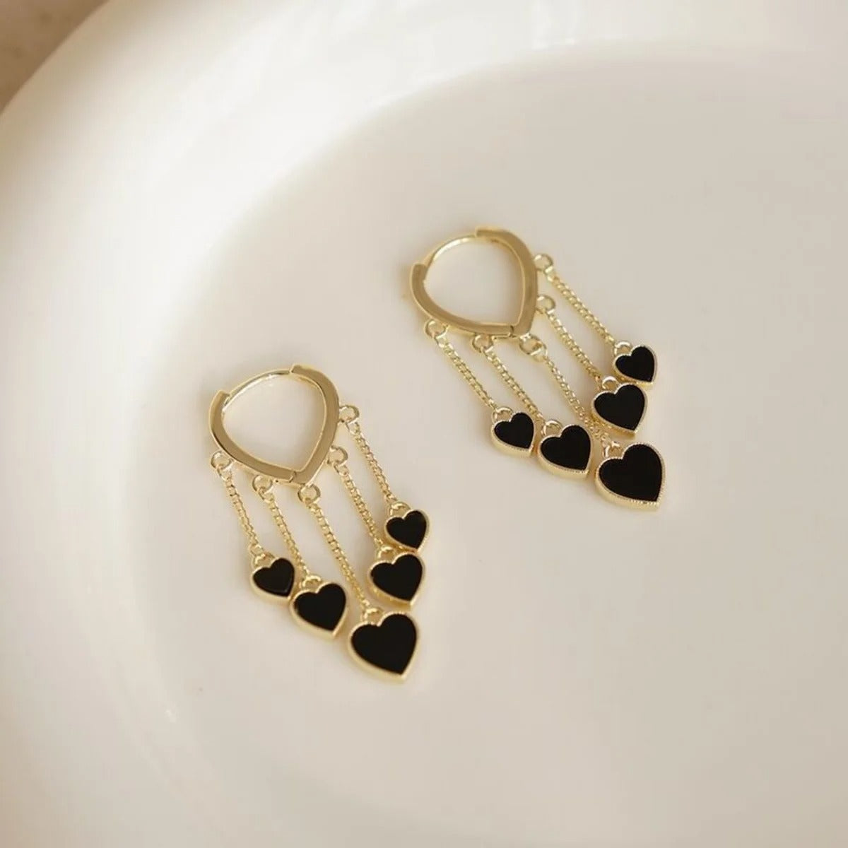 Trendy Colorful Petal Drop Earrings Women Party & Everyday Jewelry