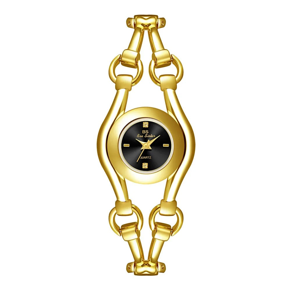 Women Bracelet Watches Top Brand Luxury Elegant Fashion For Ladies Wrist Watches Steel Quartz Female Clock Gold High Quality