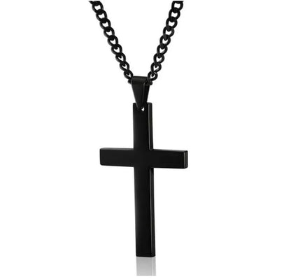 24 Inch Cross Pendant Necklace Christian Prayer Jewelry Gift