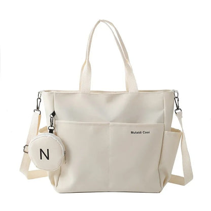 Japanese Canvas Tote Bag Shoulder & Crossbody Women Students