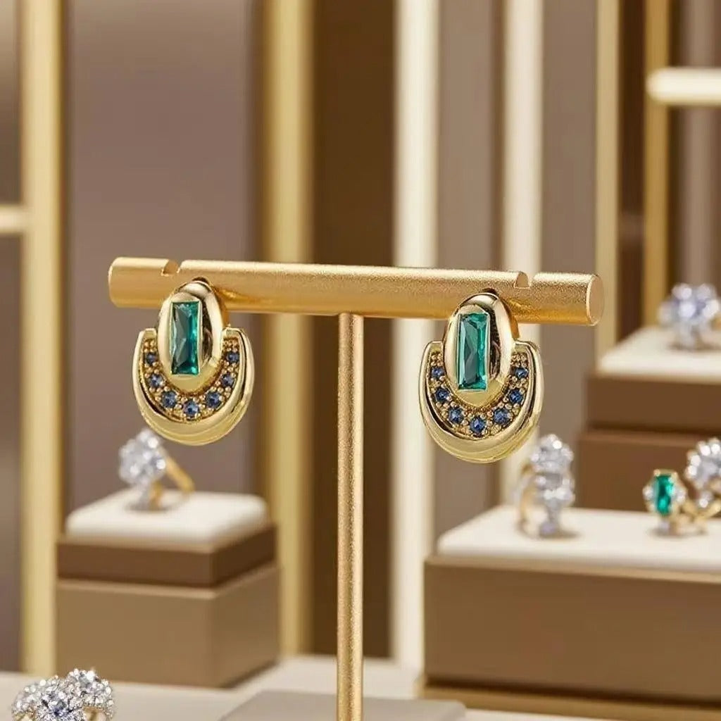 Stylish Light Luxury Earrings Women 925 Sterling Silver Needle