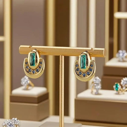 Stylish Light Luxury Earrings Women 925 Sterling Silver Needle